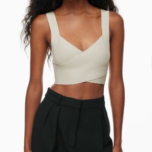 Aritzia/Babaton Sculpt Knit Greek Tank